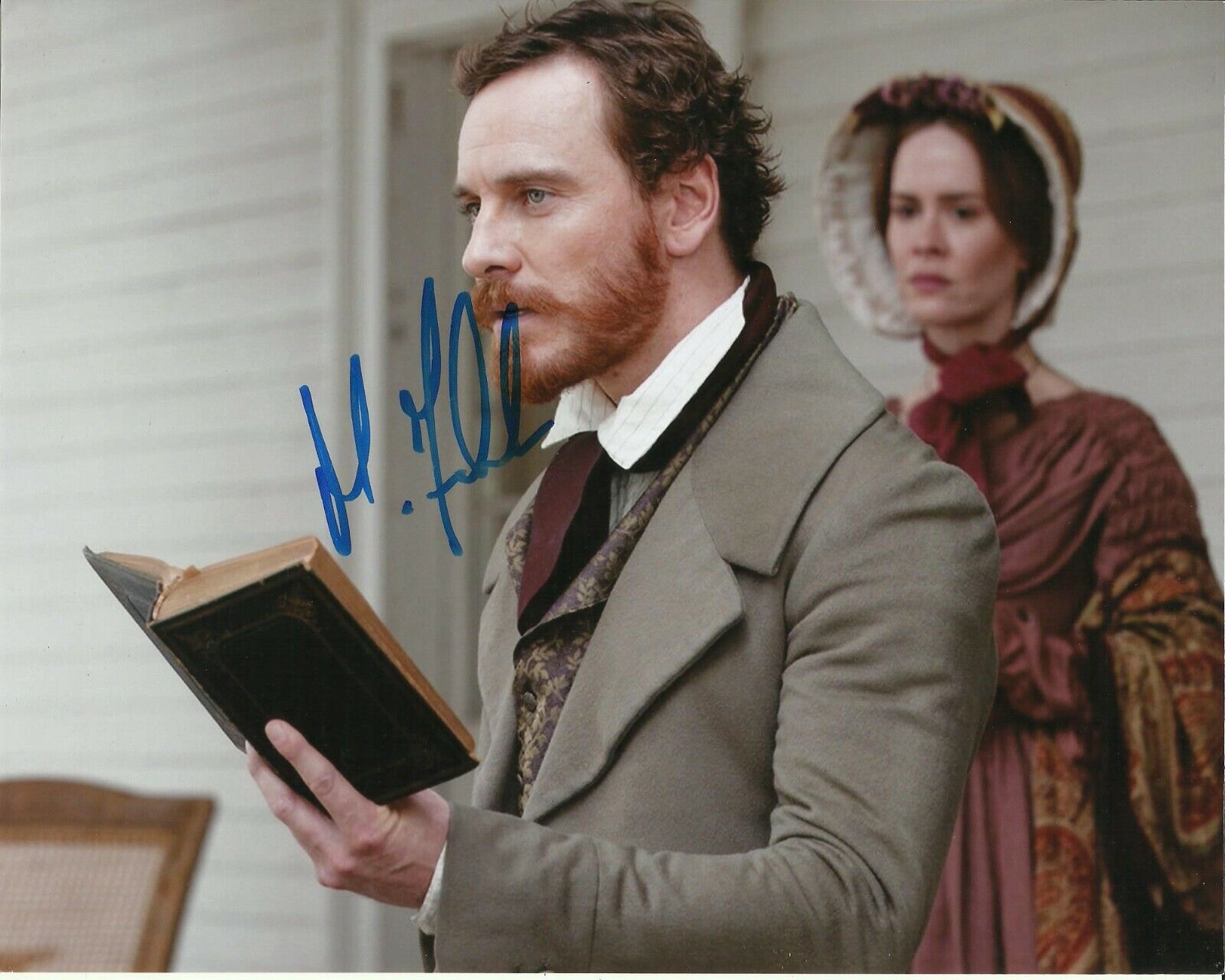 MICHAEL FASSBENDER SIGNED 12 YEARS A SLAVE Photo Poster painting UACC REG 242