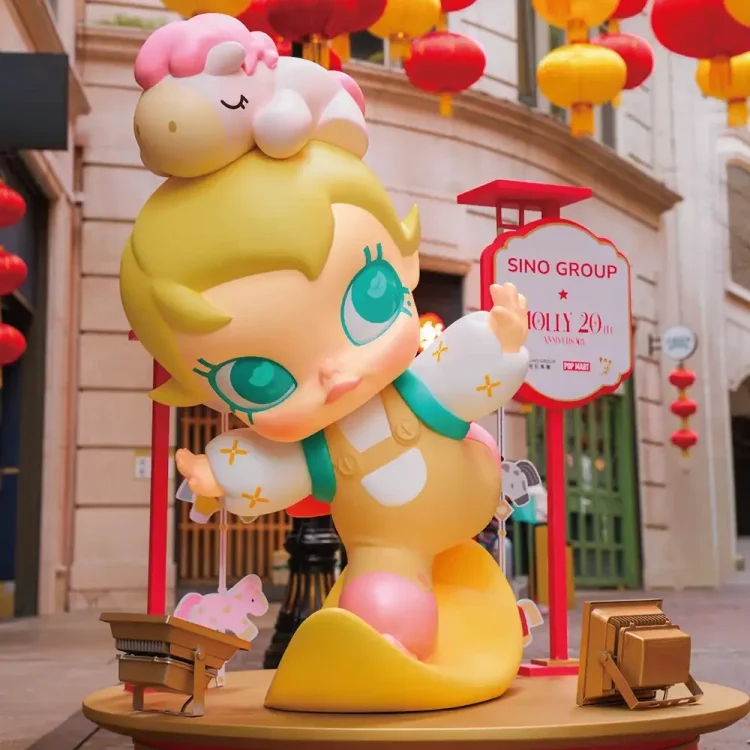 Pop Mart Labubu Baby Molly Large sculpture ornaments