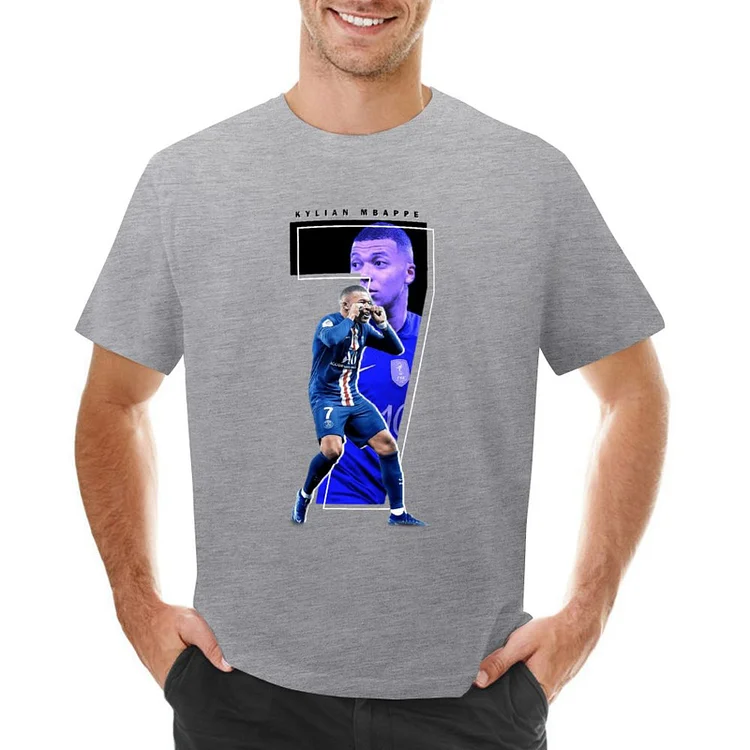 Kylian Mbappe Inspired Men's Soccer Culture Tee