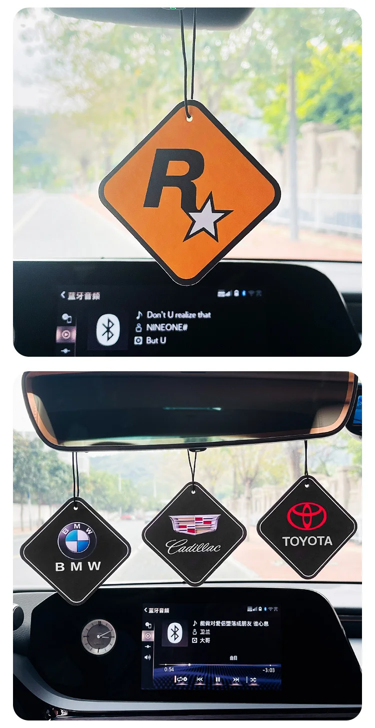 🔥Hot sale🔥Car pendant aromatherapy tablets