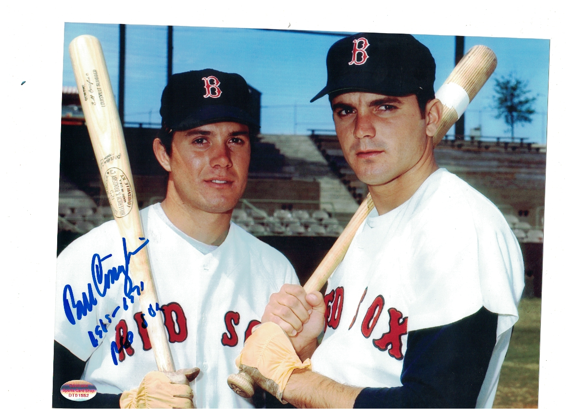 Billy Conigliaro Boston Red Sox Signed 8x10 Photo Poster painting W/Our COA With Tony C. A READ