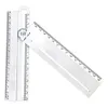 Multifunctional Folding Geometric Drawing Ruler Line Circular Drafting Tool