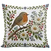 Robin Daisy DIY 11CT 3 Strands Stamped Cross Stitch Kit 45x45cm