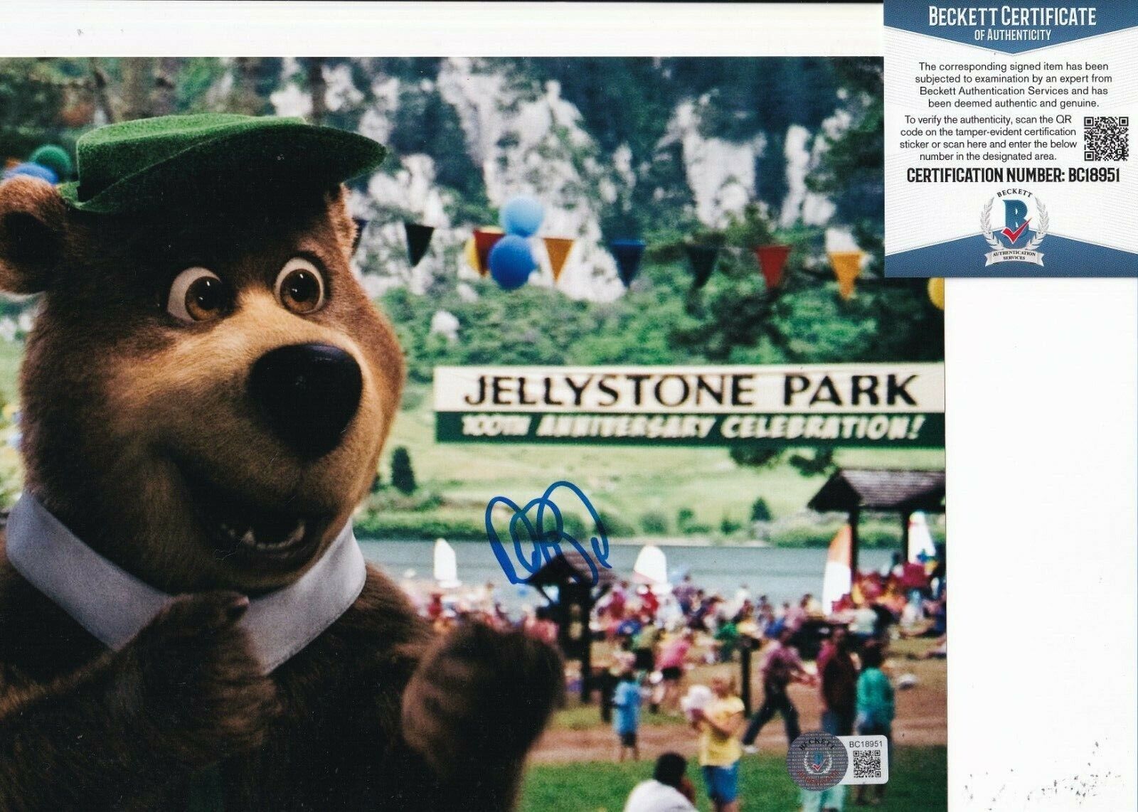 DAN AYKROYD signed (YOGI BEAR) autographed Move 8X10 BECKETT BAS BC18951