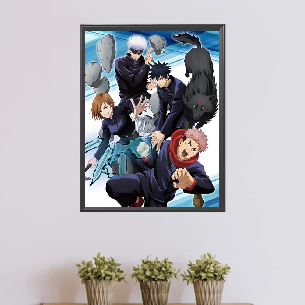 Diamond Painting - Full Round Drill - Gojo Satoru(Canvas|40*50cm)