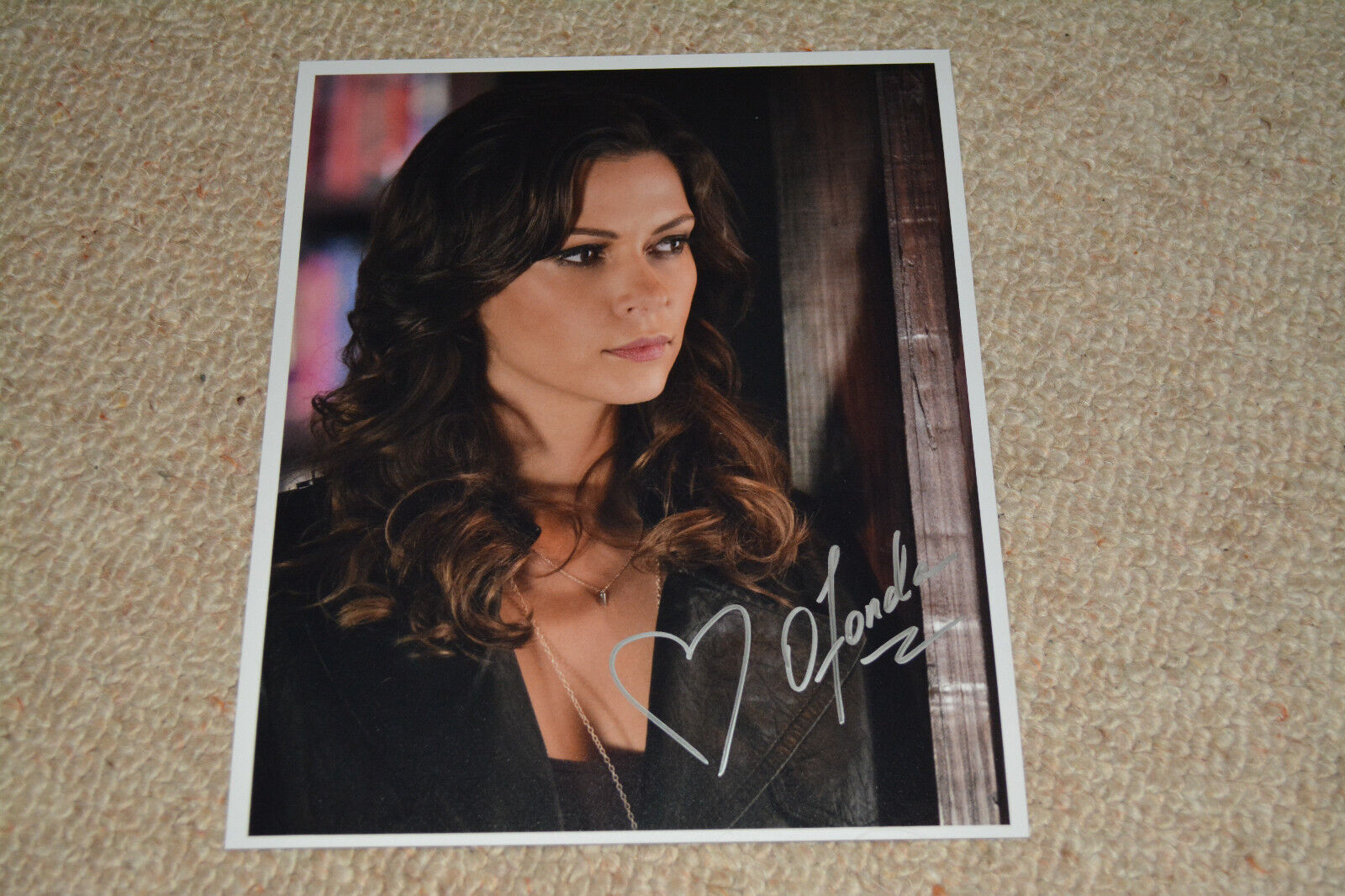 OLGA FONDA signed autograph 8x10 20x25 cm In Person VAMPIRE DIARIES