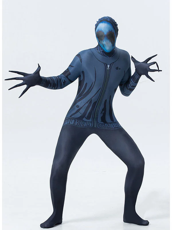 Halloween Costume Bloody Ghost Bodycon Jumpsuit Costume-elleschic