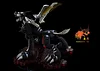 War Greymon & Metal Garurumon - Digimon Resin Statue - Tyrannosaurus Rex Studios