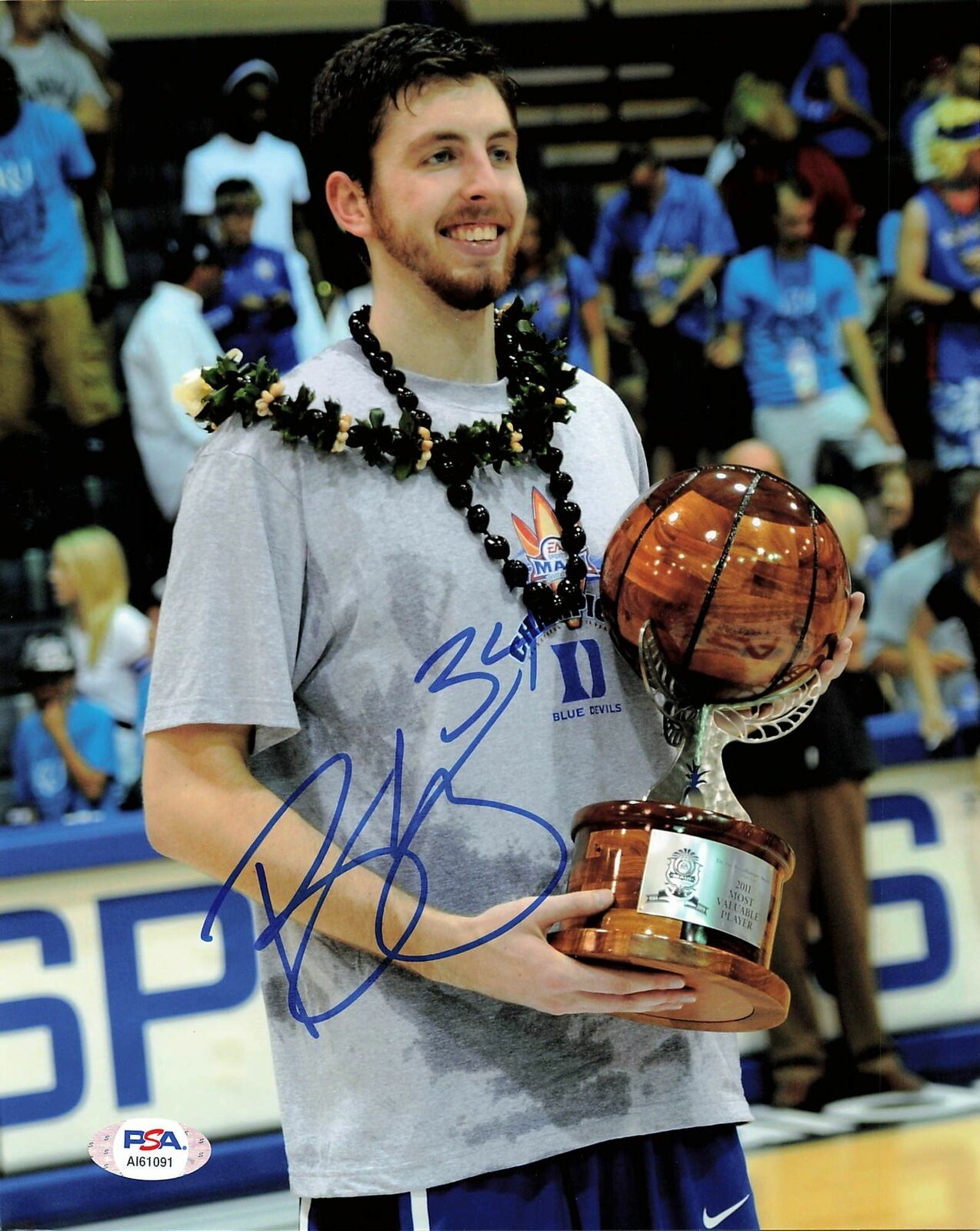 RYAN KELLY signed 8x10 Photo Poster painting PSA/DNA Duke Lakers Autographed