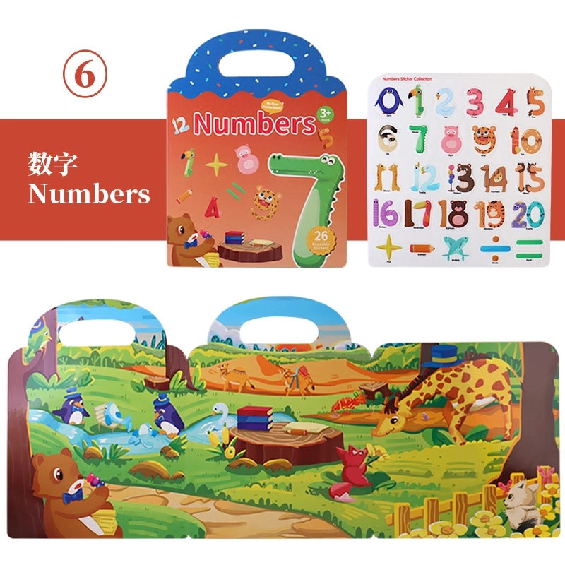 Learning Toys Toddler(3-6years) Animal Paper Toys