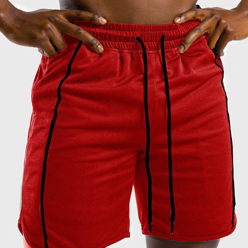 PASUXI Custom Design Men's Gym Workout Shorts Men Gym Training Shorts Plus Size Running Shorts With Pockets