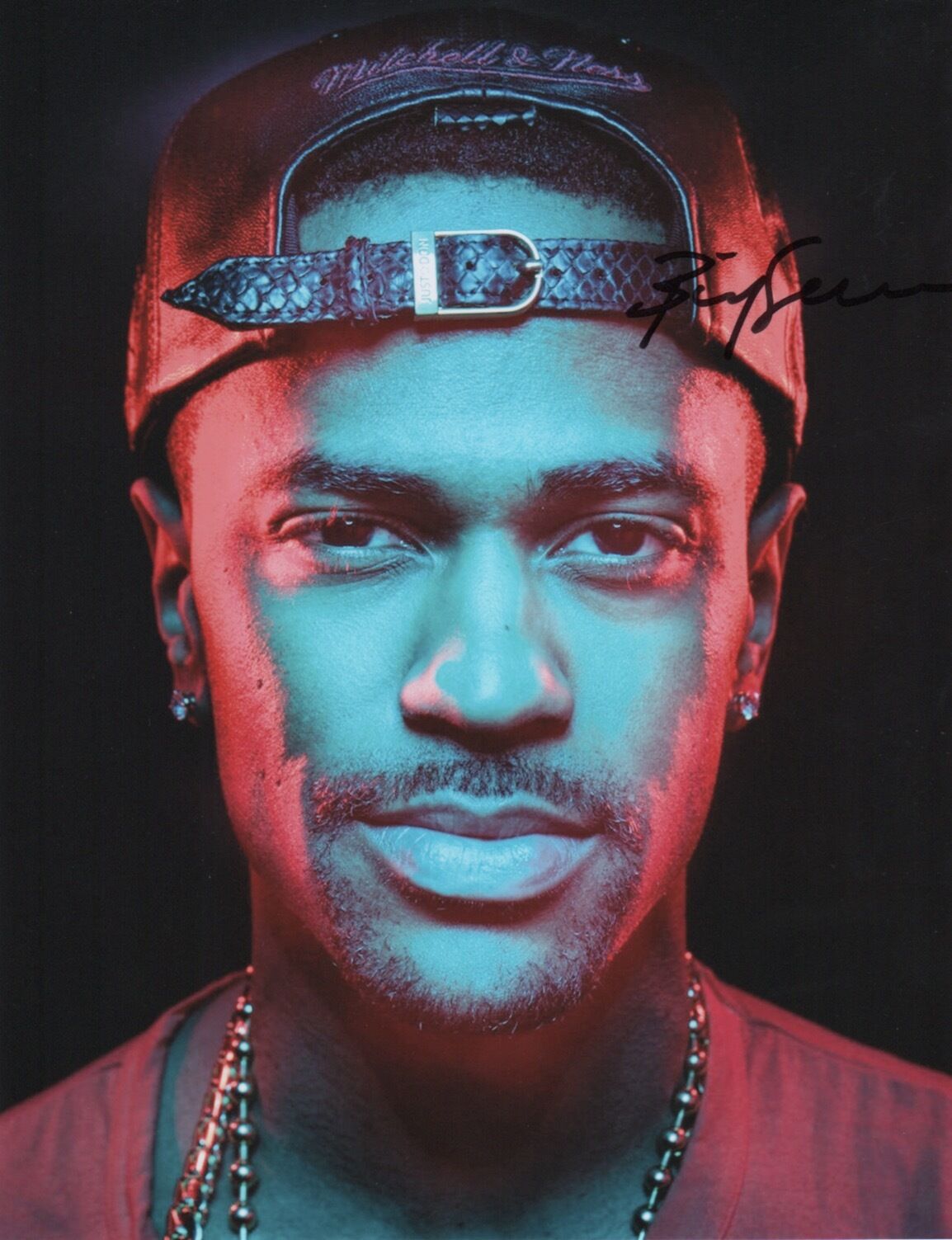 GFA Detroit Rapper * BIG SEAN * Signed 8x10 Photo Poster painting B3 PROOF COA