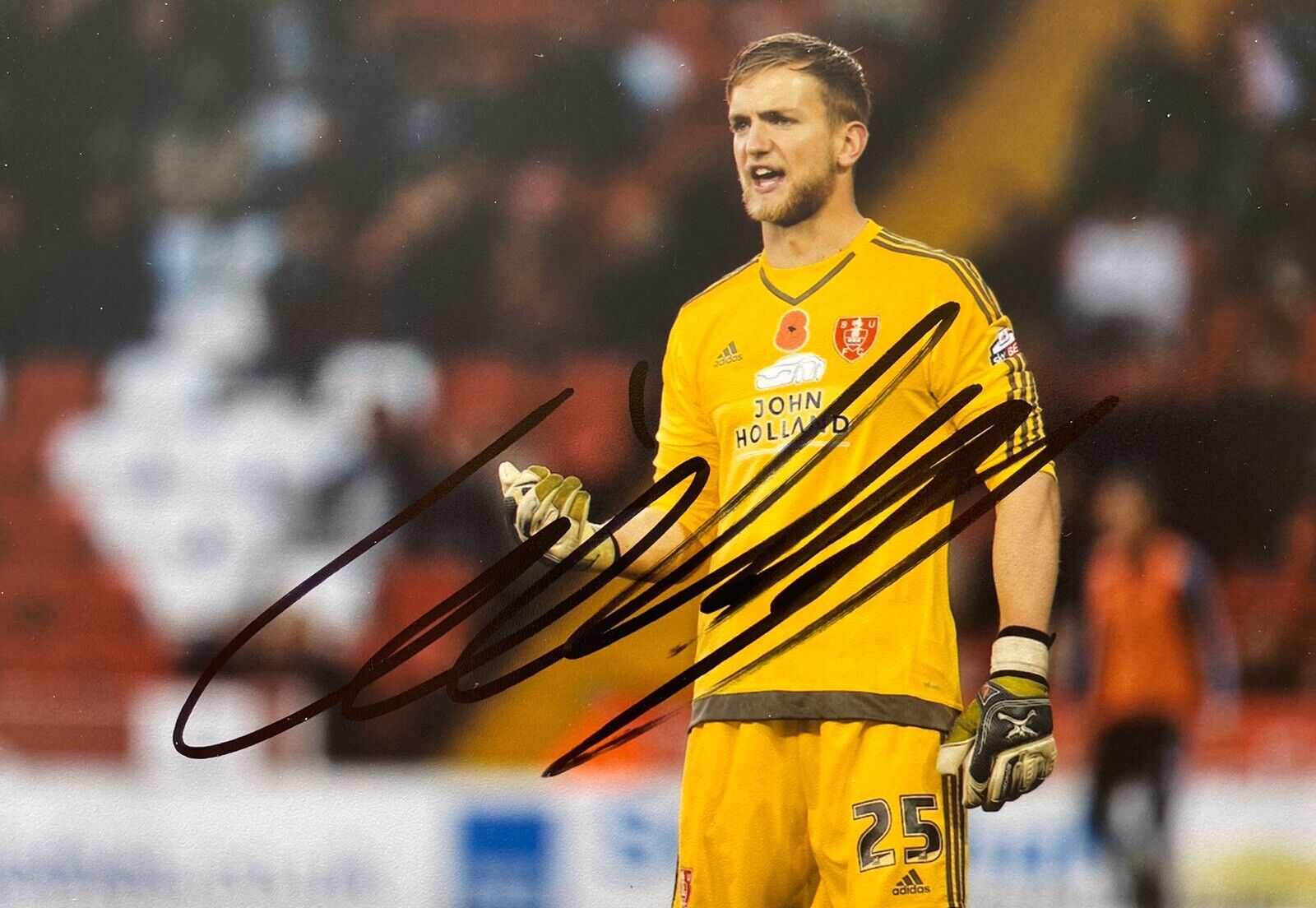 George Long Genuine Hand Signed 6X4 Photo Poster painting - Sheffield United 2