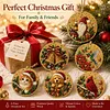 6pcs DIY Pearl Diamond Painting Christmas Tree Hanging Ornaments