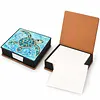 PU 5D Pearl Diamond Painting Kit Note Box DIY Diamond Art Notepad Box with 160 Sheets of Paper (Turtle)