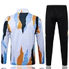 Joyfball 2024/2025 Real Madrid Long Zipped Jacket White Soccer Jersey 1:1 Thai Quality 