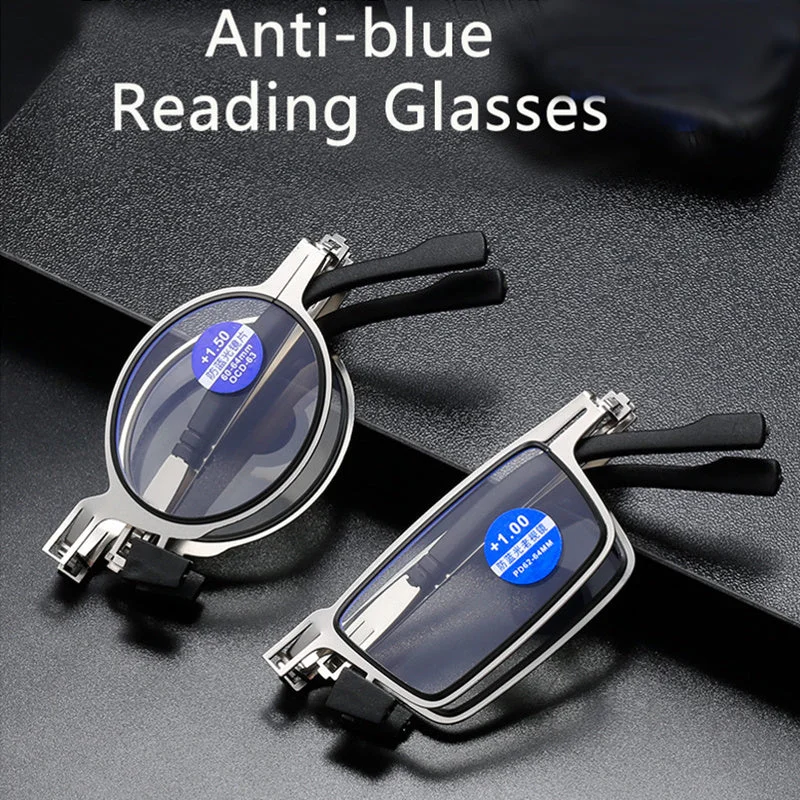 🔥Hot Sell🔥Ultra Light Titanium Material Screwless Foldable Reading Glasses