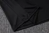 Joyfball 2025/2026 Brazil Half-Pull Training Suit Black Football Shirt 1:1 Thai Quality