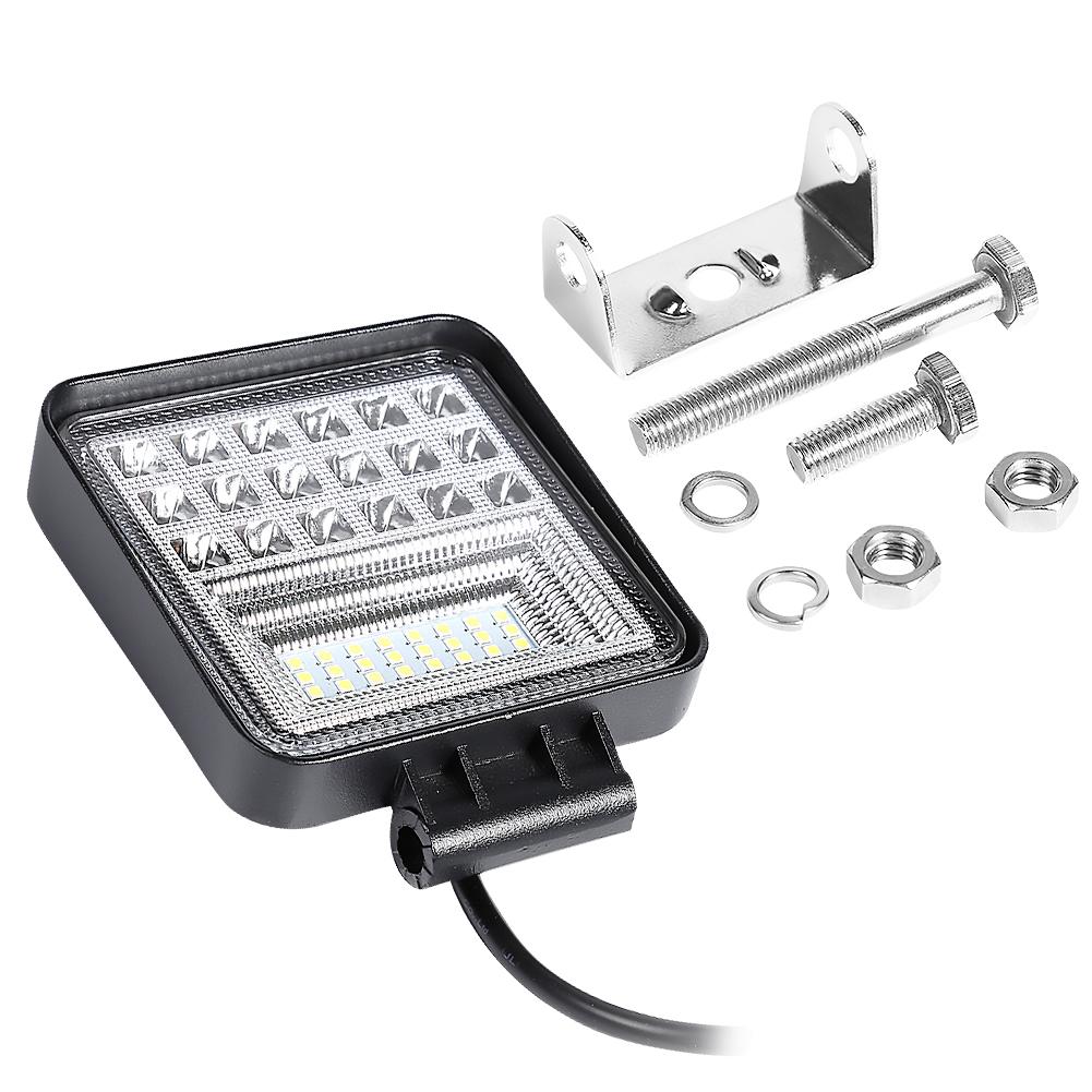 

4 inch 126W Square LED Work Light Driving Spot Beam for Auto Offroad Trucks, 501 Original