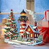 Acryl Weihnachtsleuchtturm - 5d DIY Handwerk Ornament
