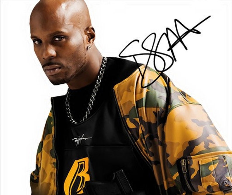 DMX Signed Poster Photo Poster painting 8x10 rp Autographed Picture Earl Simmons