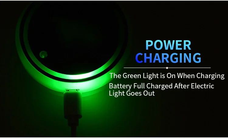 New Car LED Colorful Water Cup Pad（2PCS）