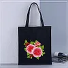 Diamond Painting-DIY Handbag Canvas Flower Storage Bag