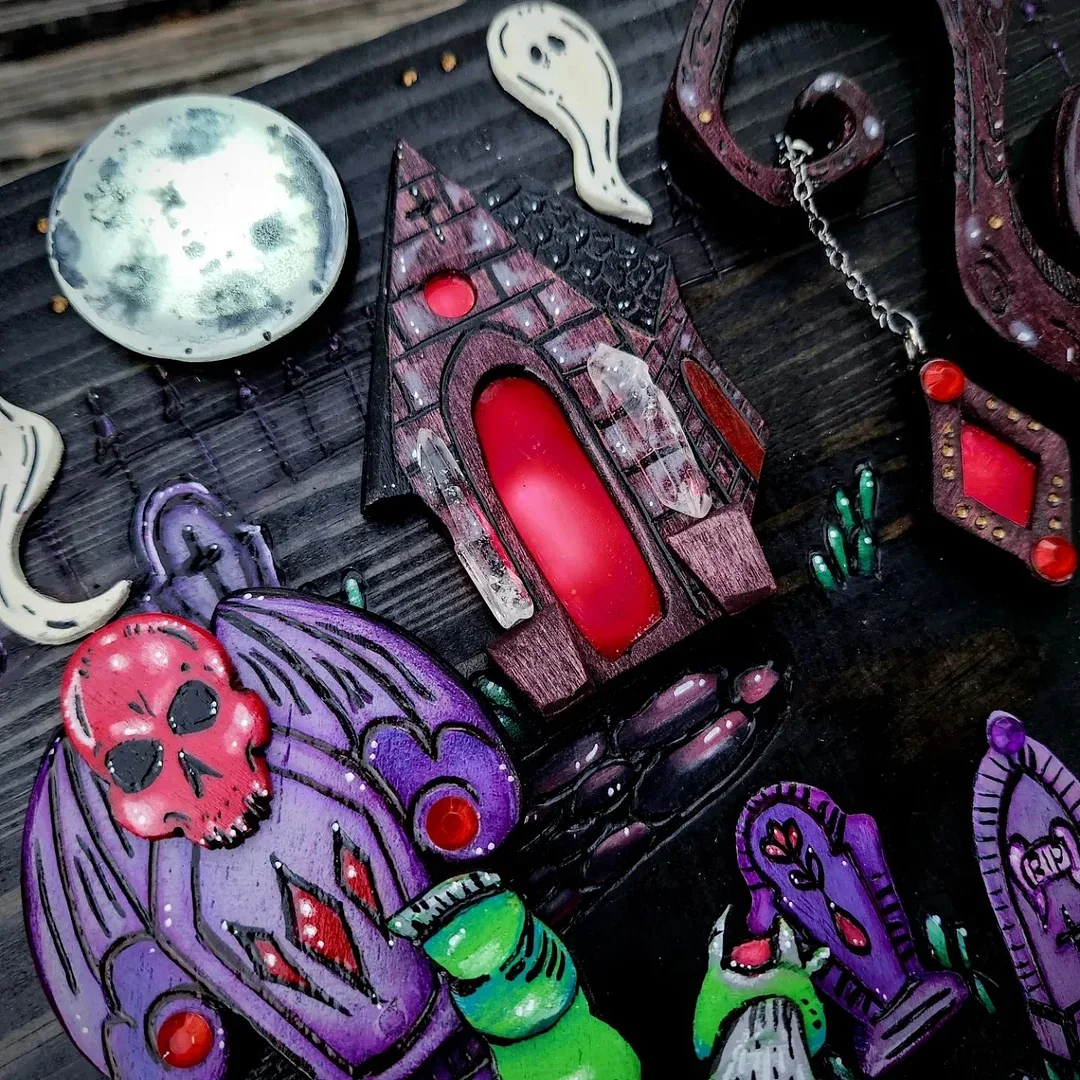 Castle Dracula Hidden Key Box