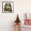 >SALE<5D DIY Full Round Drill Diamond Painting Black Green Sofa Home Decor 30x30cm