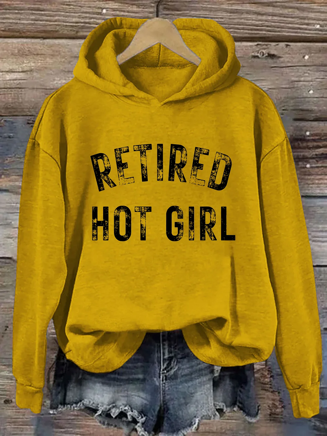 Retired Hot Girl Hoodie