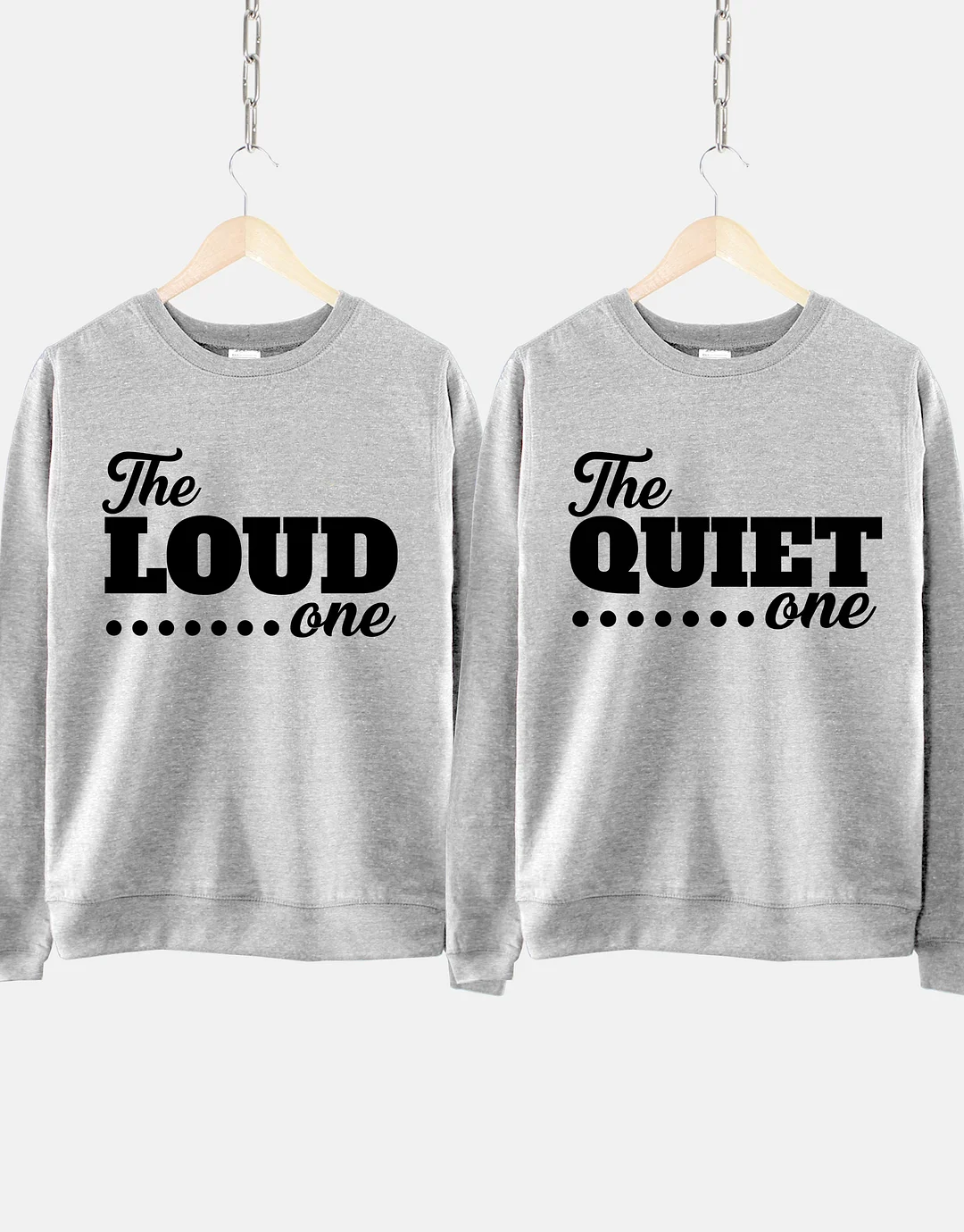 The Loud/Quiet One Matching Sweatshirt