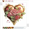 Diamond Painting-DIY Crystal Rhinestone Love Flower