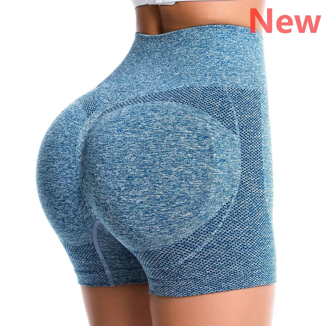 Fitness Leggings Women Push Up Gym Women Clothing High Waist Short Leggings Sexy Workout Seamless Pants Female Biker Short