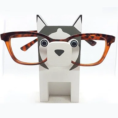 Dick-Handmade Husky Eyeglasses Stand