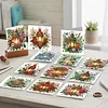 12Pcs Night Light DIY Diamond Painting Greeting Card Kit for Adults Gifts