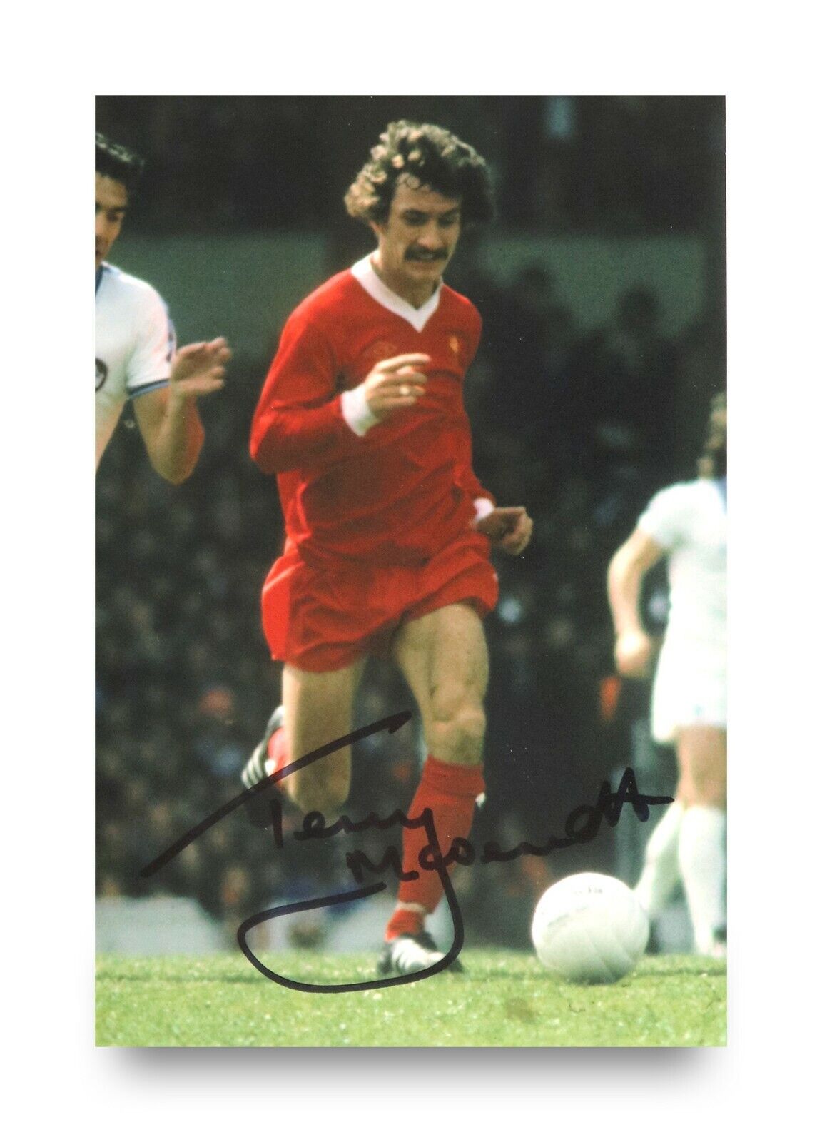 Terry McDermott Signed 6x4 Photo Poster painting Liverpool England Autograph Memorabilia + COA