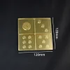 Restaurant Bar Cocktail Bartending Ice Stamp, Pure Copper Crafts, Modern Ice Mold, Whiskey Ice Making Advanced Ice Mold