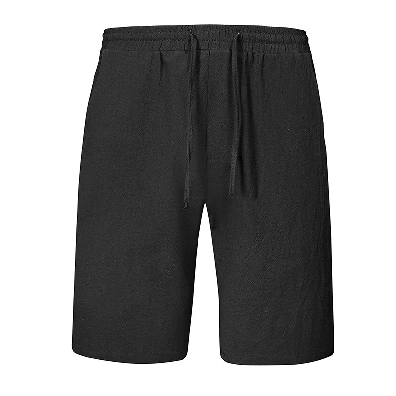 summer Brand Men's Cotton Shorts Streetwear Beach Short Fitness Solid Cargo Male Casual Shorts