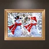 30 * 40CM - speziell geformte Diamant-Malerei - Weihnachten Schneemann