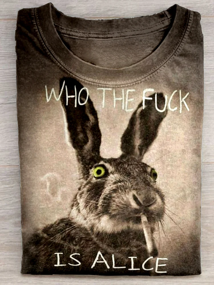 Teecade Teecade Who The Fuck T-shirt