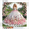 Diamond Painting-DIY Crystal Rhinestone Garden Barbie(Box Packaging)