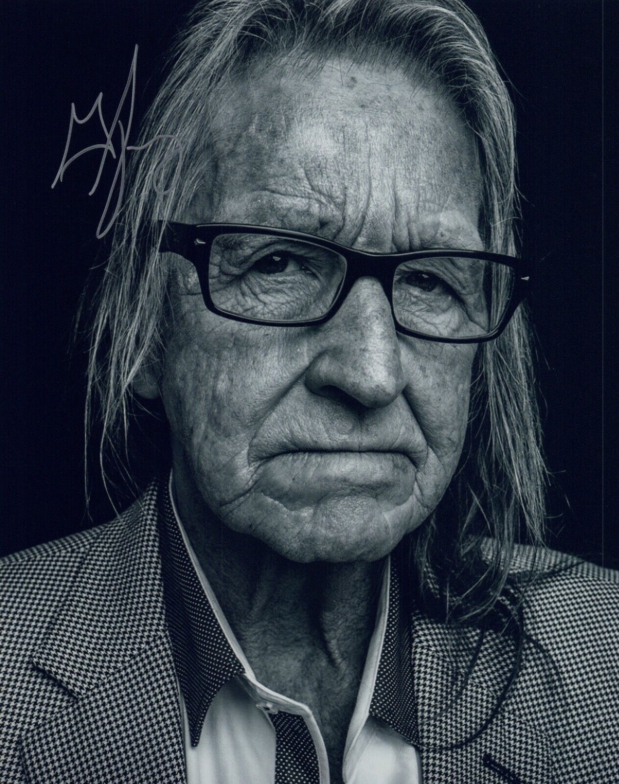 George Jung Signed Autographed 8x10 Photo Poster painting Blow Movie Drug Smuggler Proof COA