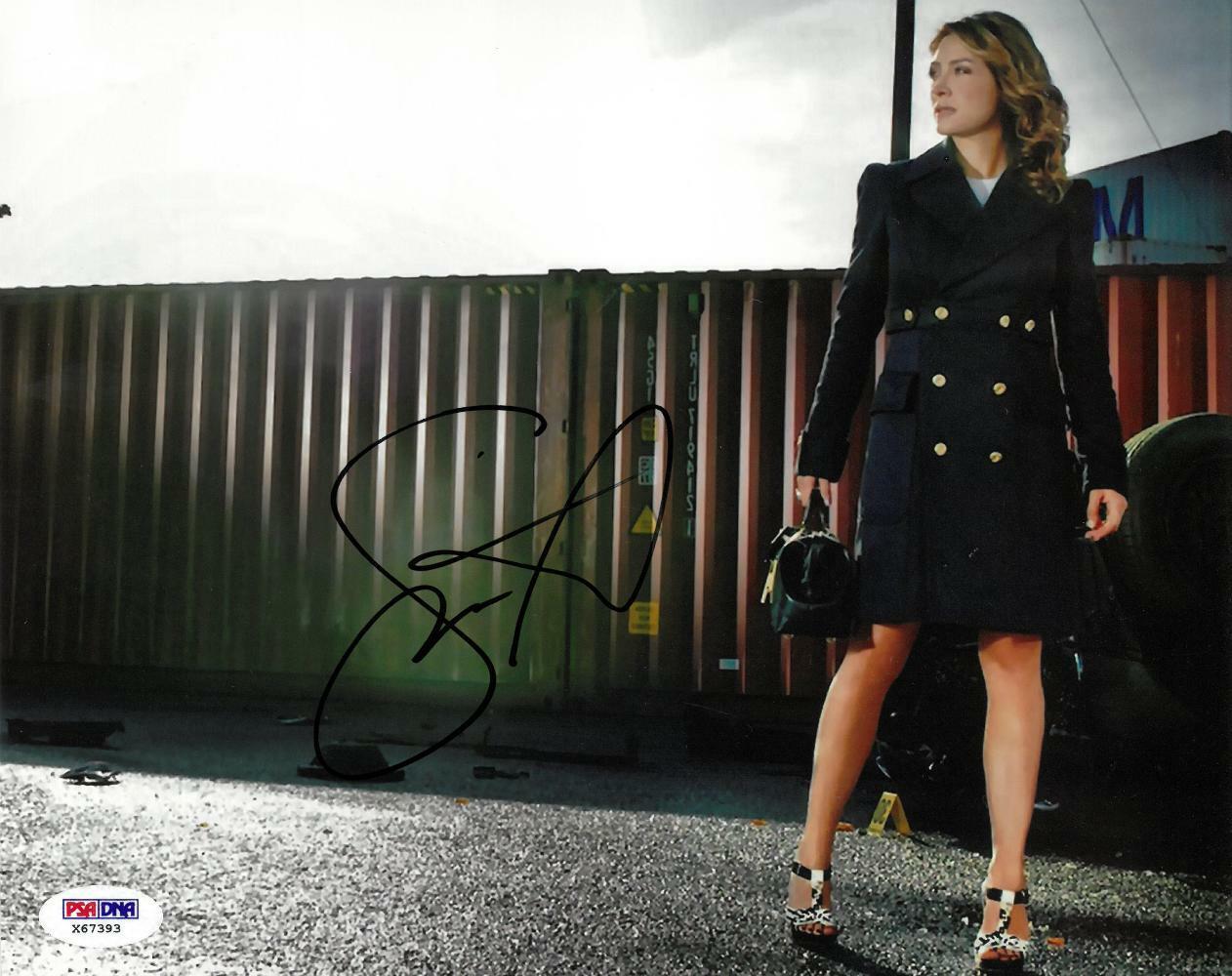 Sasha Alexander Signed Rizzoli & Isles Autographed 8x10 Photo Poster painting PSA/DNA #X67393