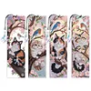 4Pcs Cherry Blossom Cats DIY Diamond Painting Bookmark with Crystal Pendants Diamond Painting Art Bookmarks Special Shape for DIY Making Beginners Adult Arts Craft Supplies
