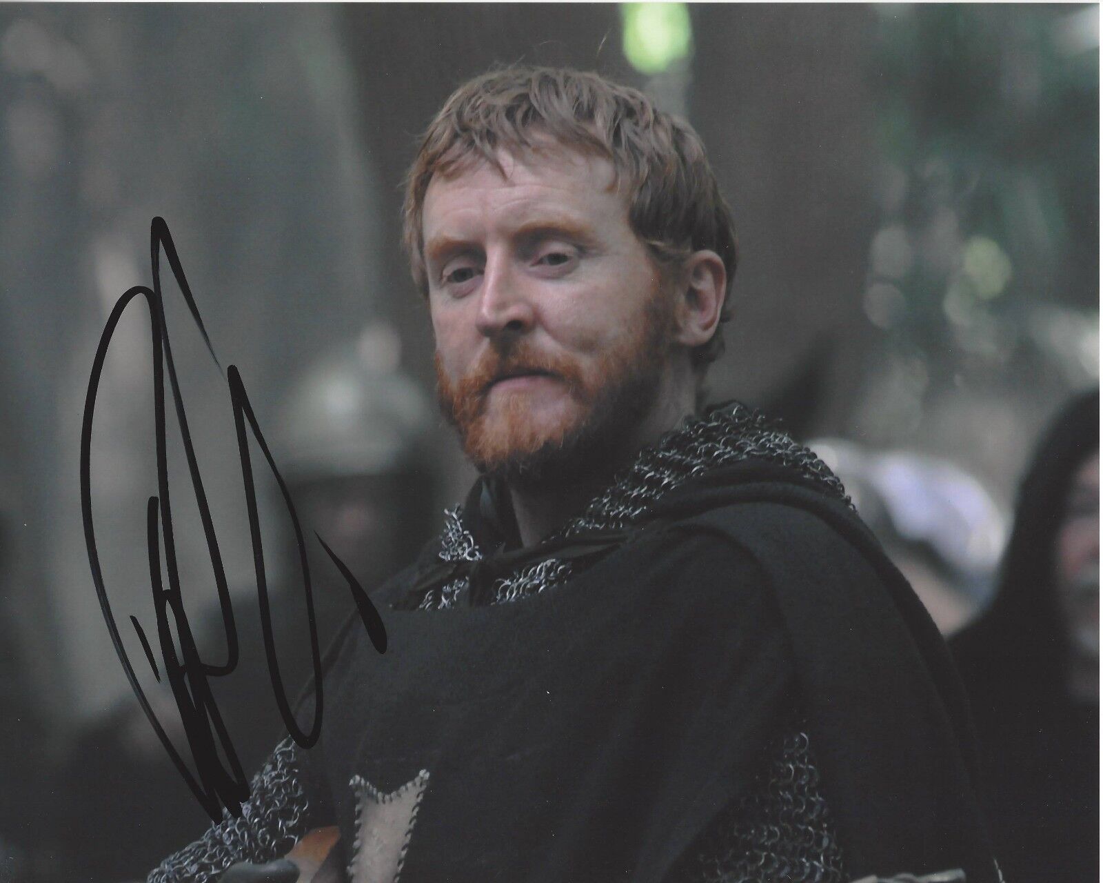 ACTOR TONY CURRAN SIGNED 8x10 Photo Poster painting w/COA C UNDERWORLD DEFIANCE GLADIATOR MOVIE