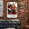 Scotland Pipers Great Britain Railways - Vintage Metal Signs(8*12Inch) 