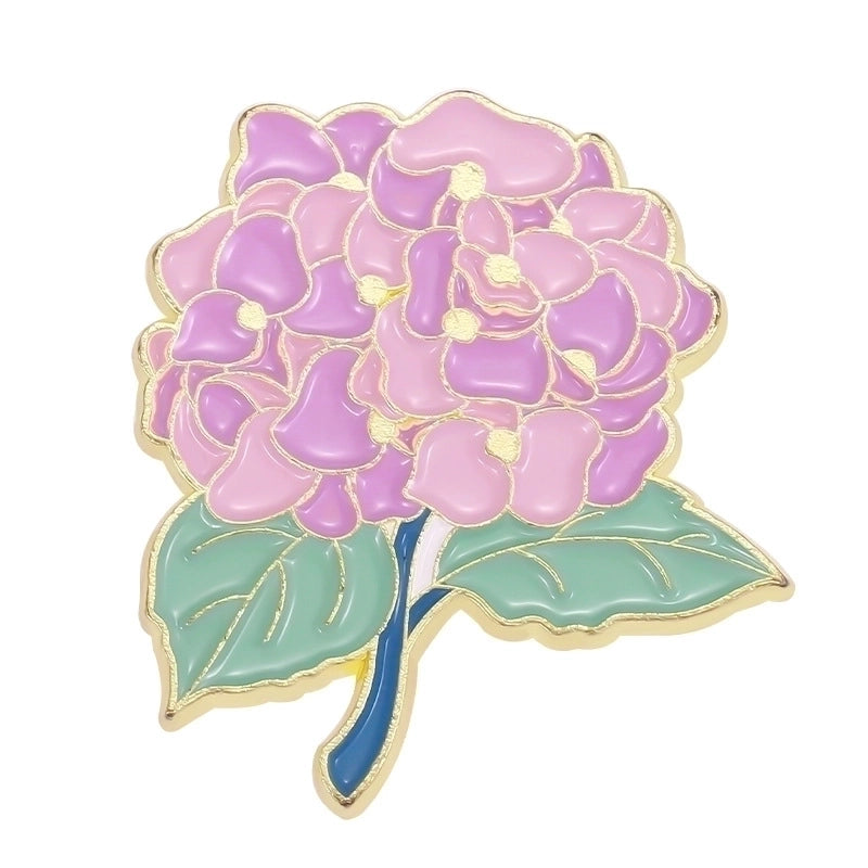 Basic Pin Flower Alloy Enamel Women’S Brooches