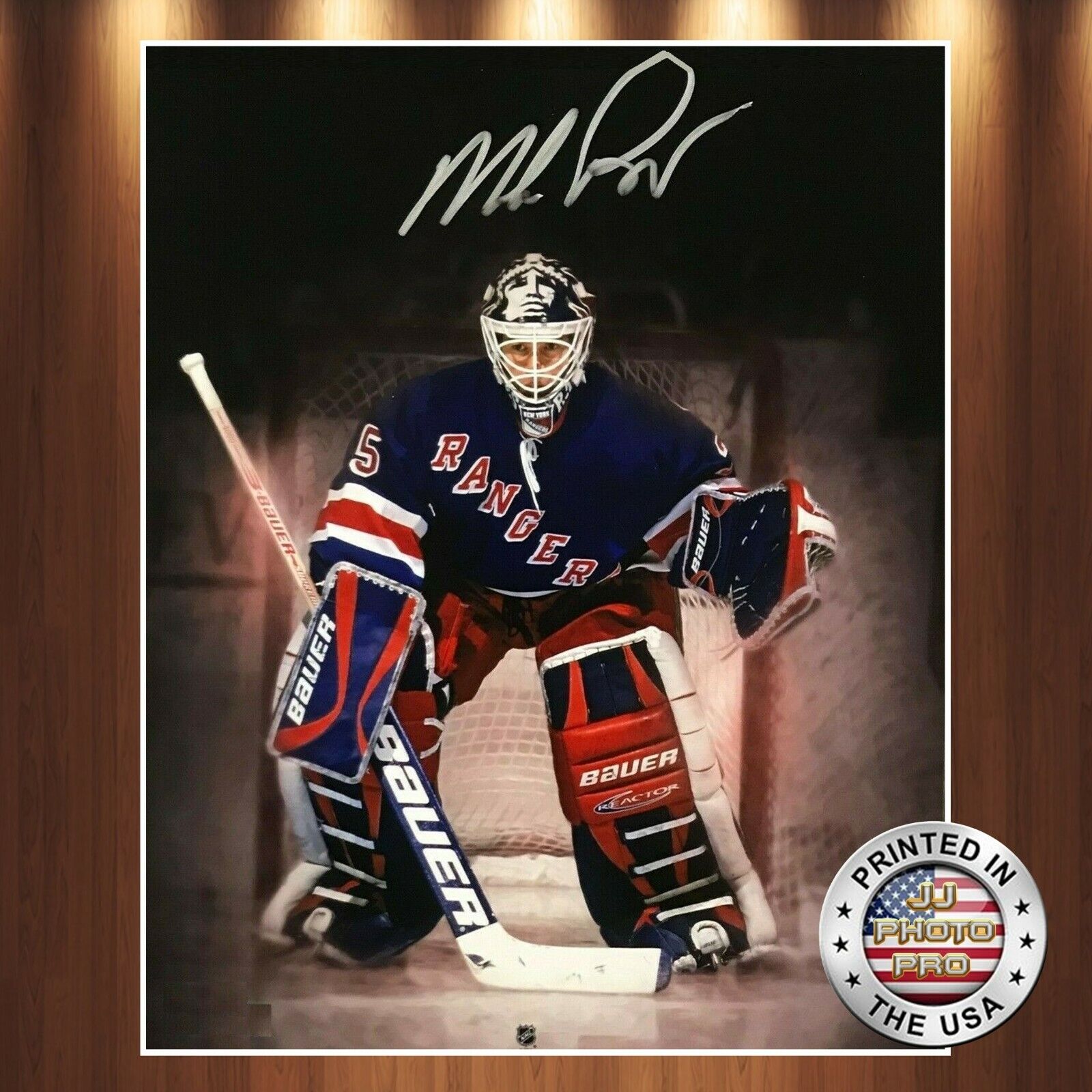 Mike Richter Autographed Signed 8x10 Photo Poster painting (Rangers) REPRINT