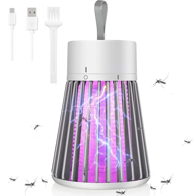 Buzzbgone Zapper Portable Bug Zapper Led Light Mosquito Killer