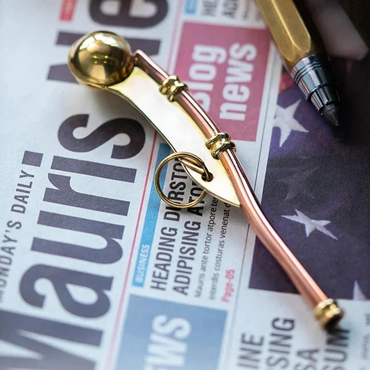 Bosun’s Pipe--Pure Handmade Brass and Red Copper Finely Made Sailor's Whistle